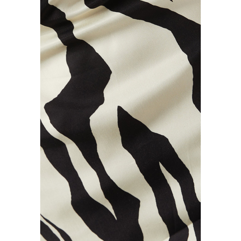 Maison Rabih Kayrouz - Zebra Print Maxi Dress in Viscose