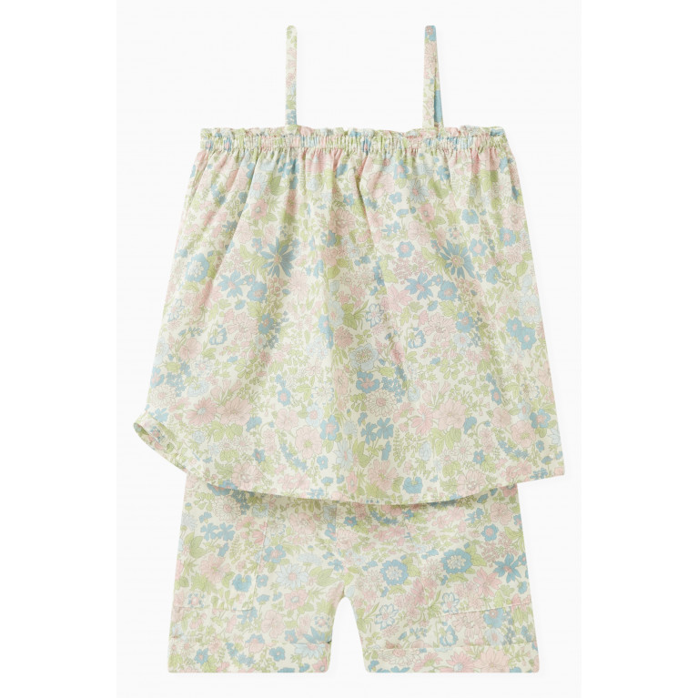 Bonpoint - Nateo Floral-print Shorts in Cotton