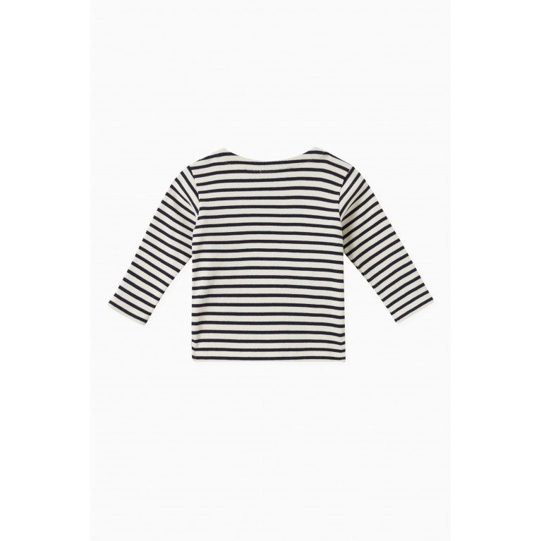 Bonpoint - Tourbillon Striped T-shirt in Cotton