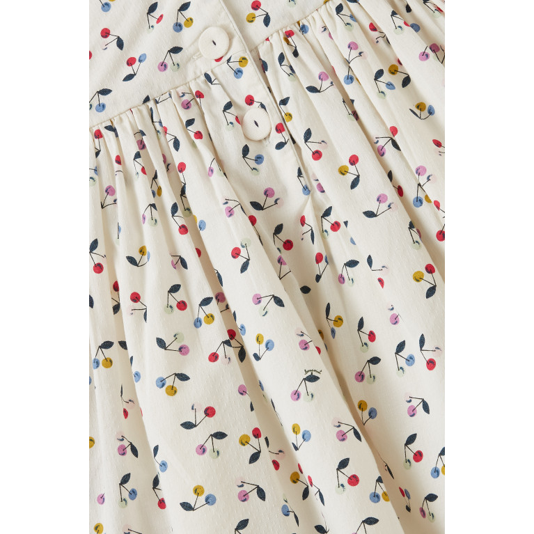 Bonpoint - Bonpoint - Anne Cherry Print Dres in Cotton