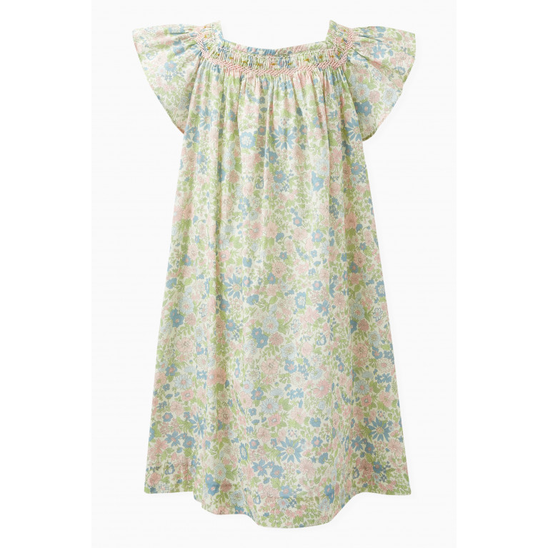 Bonpoint - Coryse Floral-print Dress in Cotton