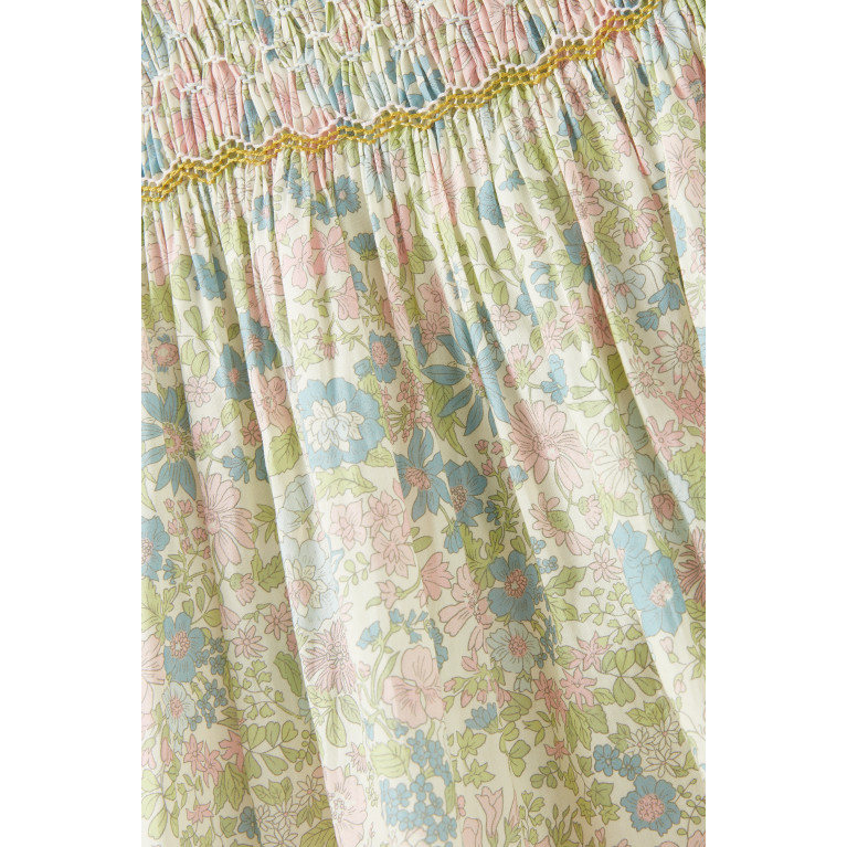 Bonpoint - Apolline Floral-print Blouse in Cotton