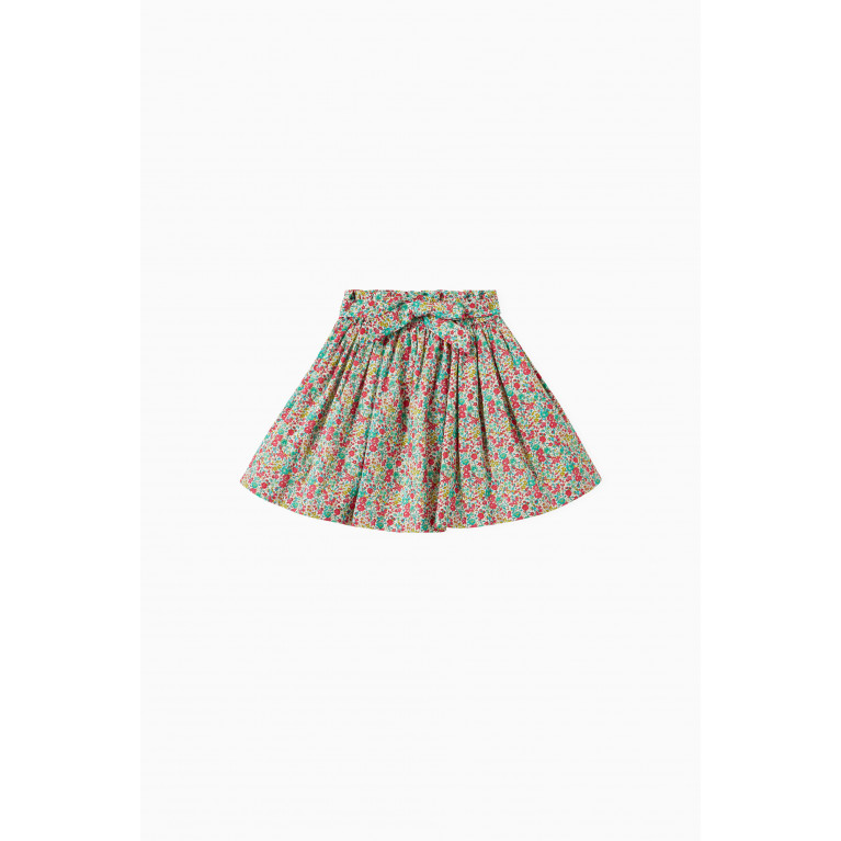 Bonpoint - Tuie Bow Detail Skirt in Cotton