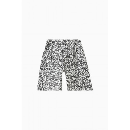 Bonpoint - Courtney Floral-print Bermuda Shorts in Cotton