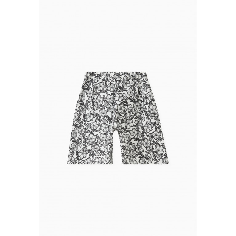Bonpoint - Courtney Floral-print Bermuda Shorts in Cotton