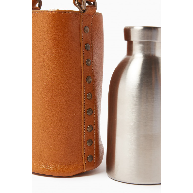 Bonpoint - Biba & G Bottle Holder in Leather