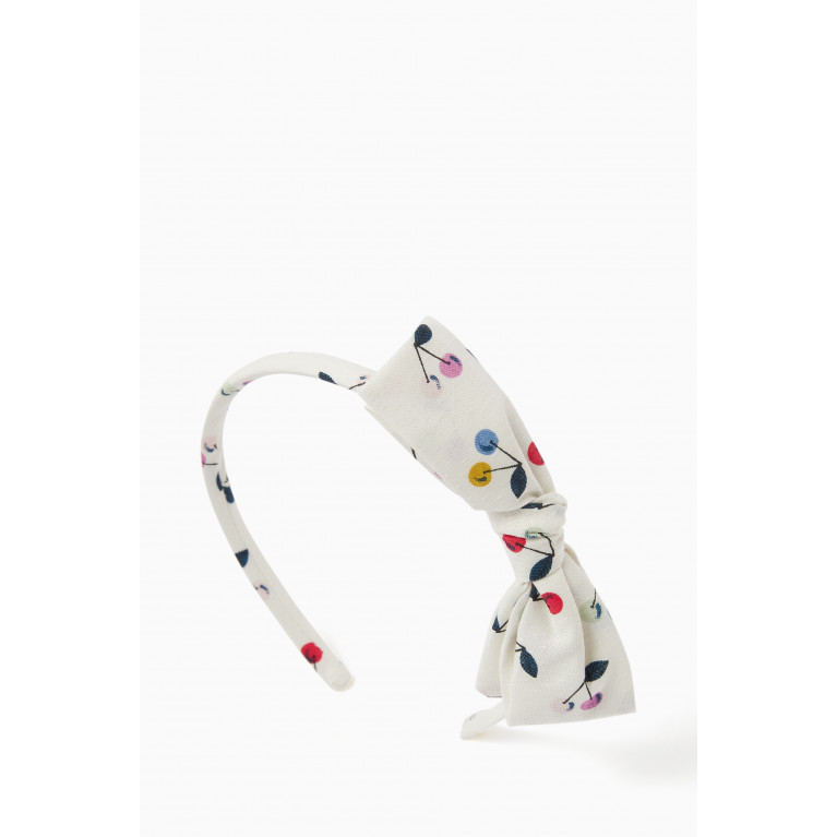 Bonpoint - Cherry-print Headband in Fabric