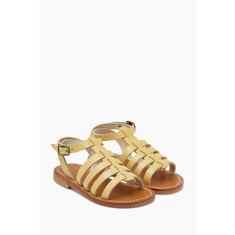 Bonpoint - Frama Strappy Sandals in Leather
