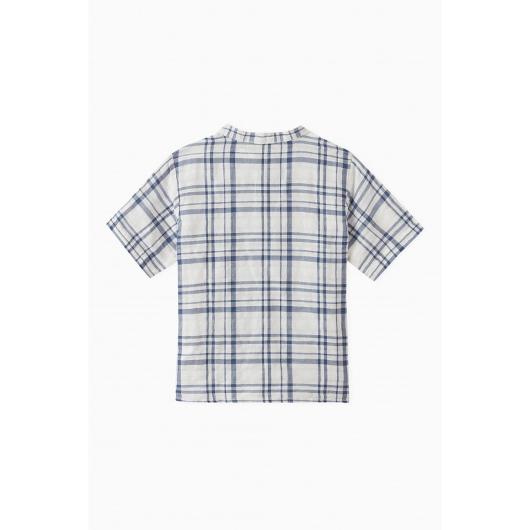 Bonpoint - Connor Chequered Shirt in Cotton