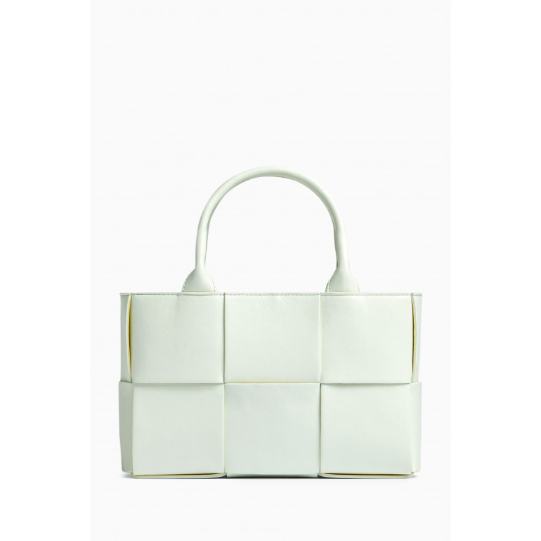 Bottega Veneta - Mini Arco Tote Bag in Intreccio Leather