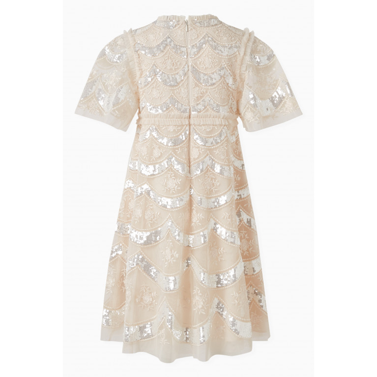 Needle & Thread - Fifi Dress in Embroidered Tulle