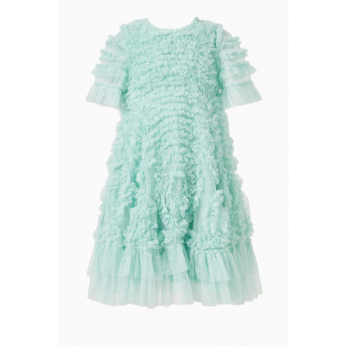 Needle & Thread - Verity Ruffle Dress in Polyester