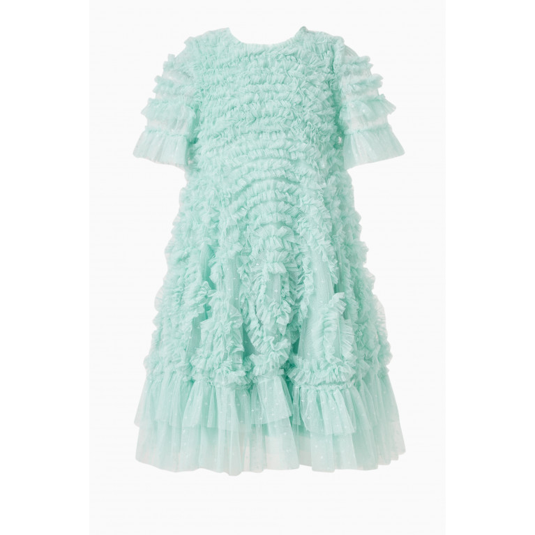 Needle & Thread - Verity Ruffle Dress in Polyester