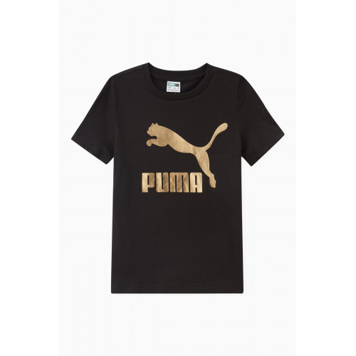 Puma - Logo Print T-shirt in Cotton