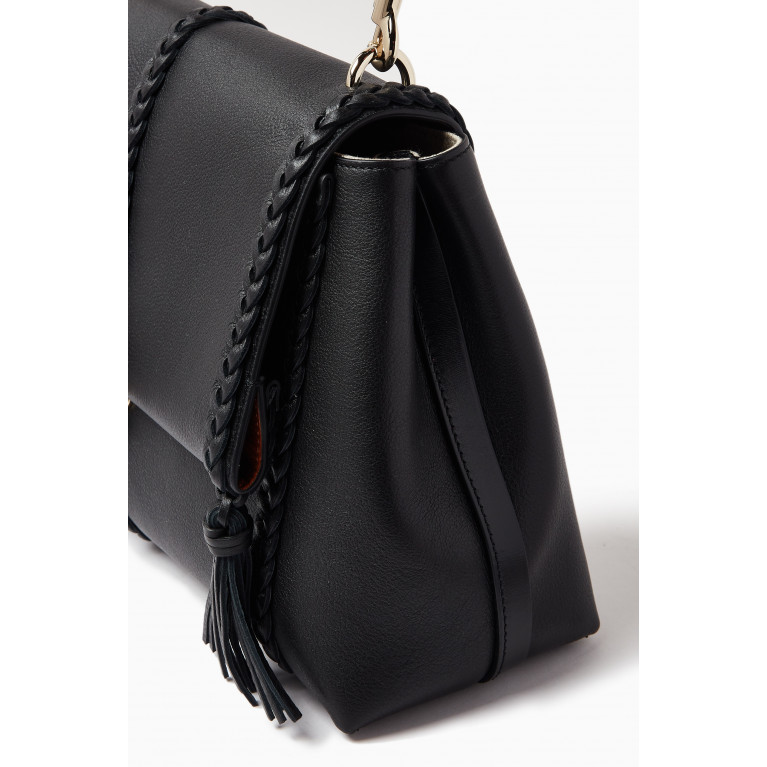 Chloé - Medium Penelope Shoulder Bag in Leather Black