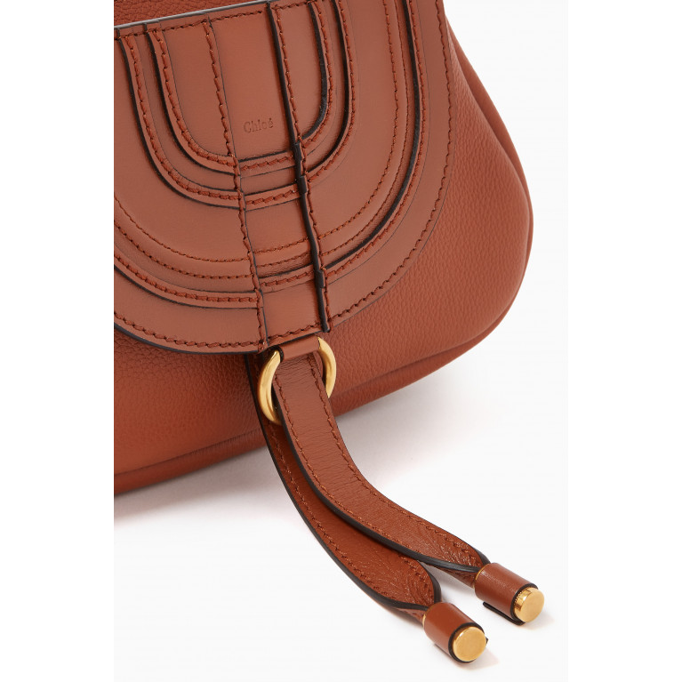 Chloé - Small Marcie Shoulder Bag in Leather