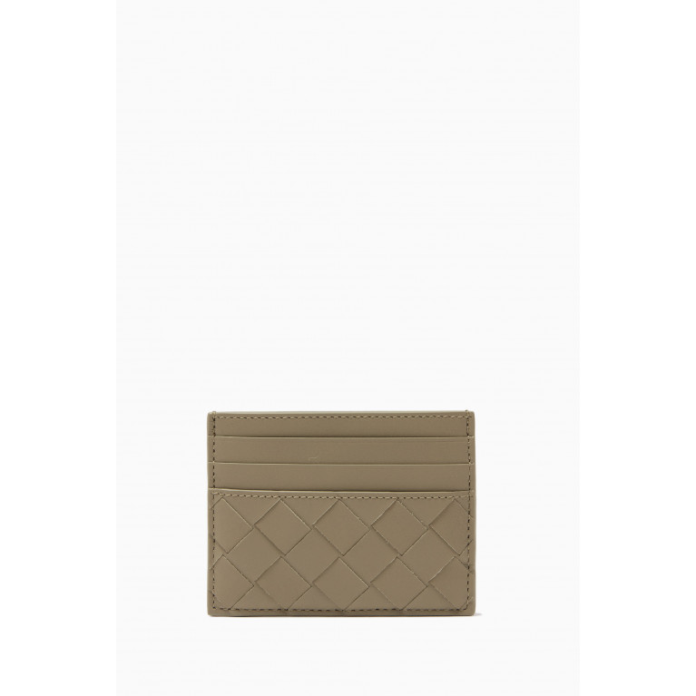 Bottega Veneta - Card Holder in Intrecciato Leather