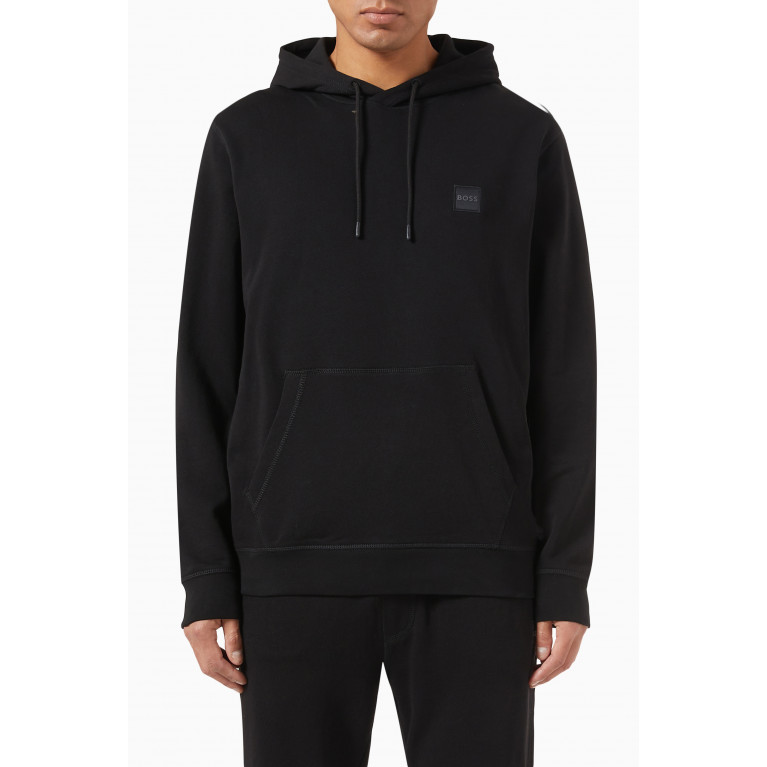 Boss - Hoodie in Cotton Terry