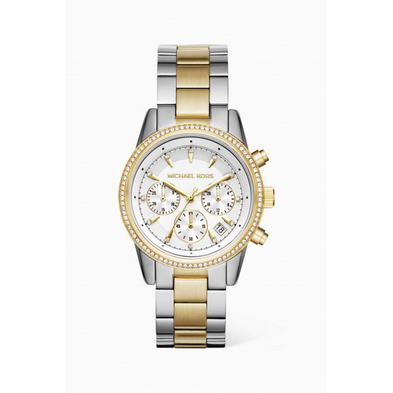 MICHAEL KORS - Ritz Two-tone Stainless Steel Watch, 37mm