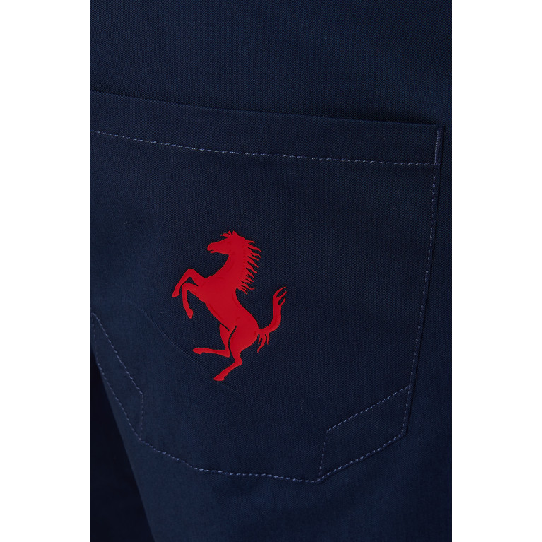 Ferrari - Logo Shorts in Organic Cotton