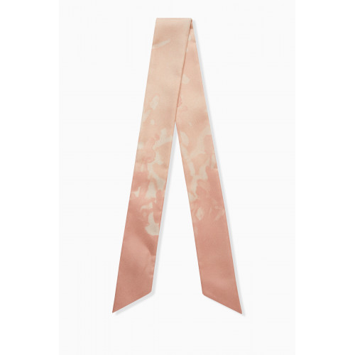 Loro Piana - Tie Band Seaside Reflection Scarf in Silk Twill