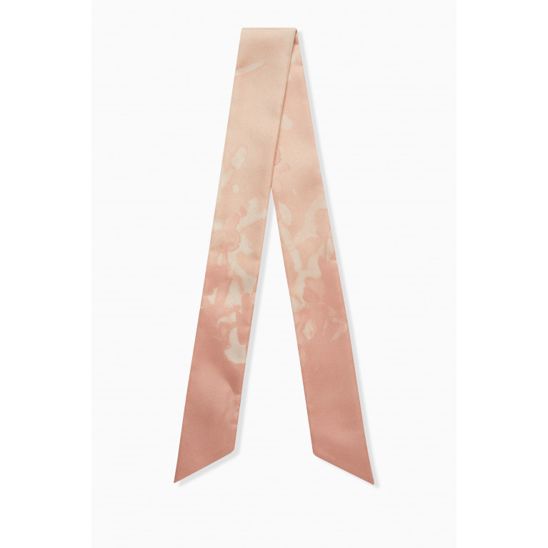 Loro Piana - Tie Band Seaside Reflection Scarf in Silk Twill