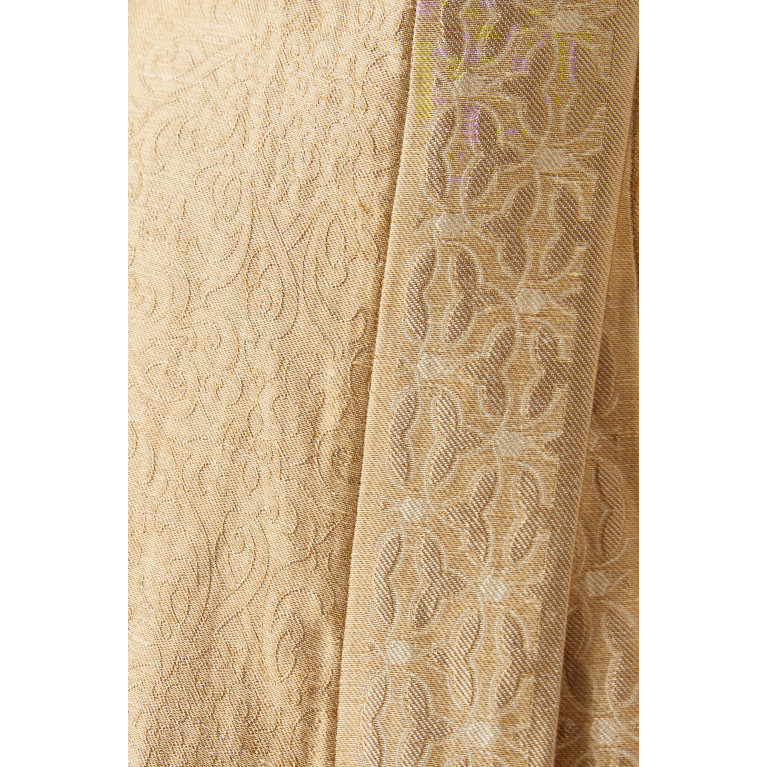 Loro Piana - Kasey Jacquard Coat in Silk & Linen-blend