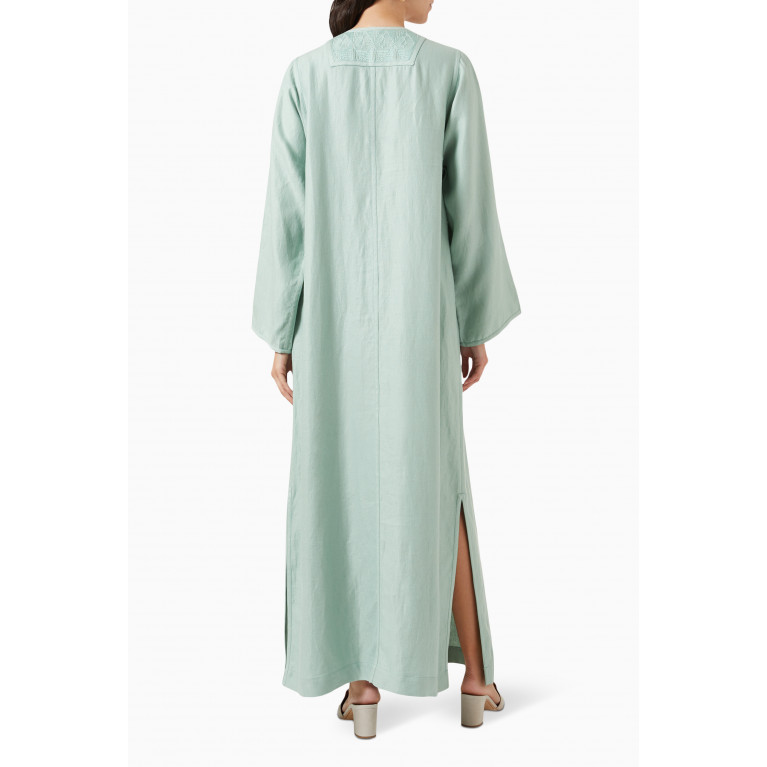 Loro Piana - Elizabeth Maxi Tunic Dress in Linen