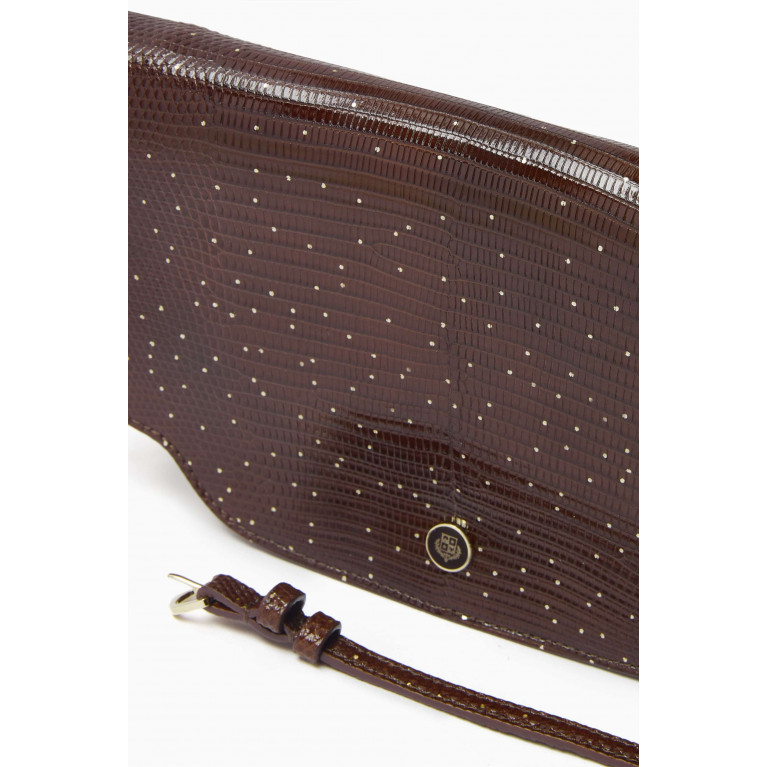 Loro Piana - Sesia Clutch Crossbody Bag in Lizard Leather