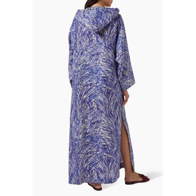 Loro Piana - Lauraine Hooded Maxi Dress in Linen-canvas