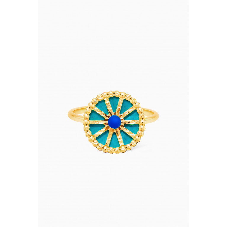 Damas - Amelia Dubai Mother of Pearl Ring in 18kt Gold