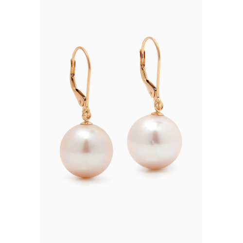 Damas - Kiku Freshwater Pearl Earrings in 18kt Gold