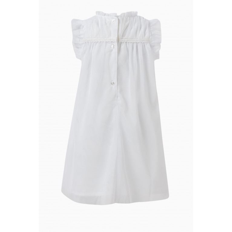 Name It - Frilled Embroidered Dress in Polyester