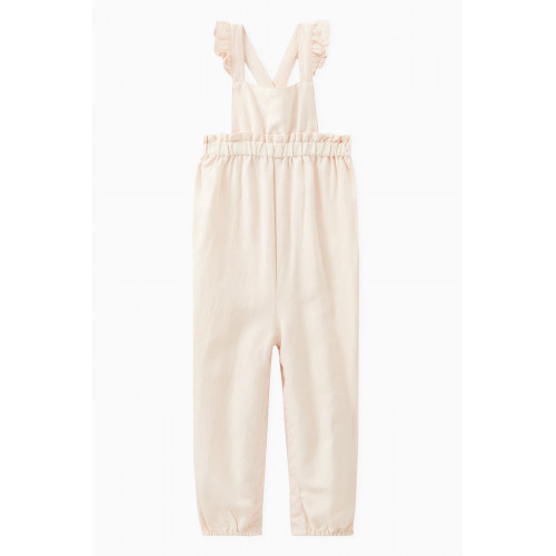 Name It - Ruffled Dungarees in Viscose-blend
