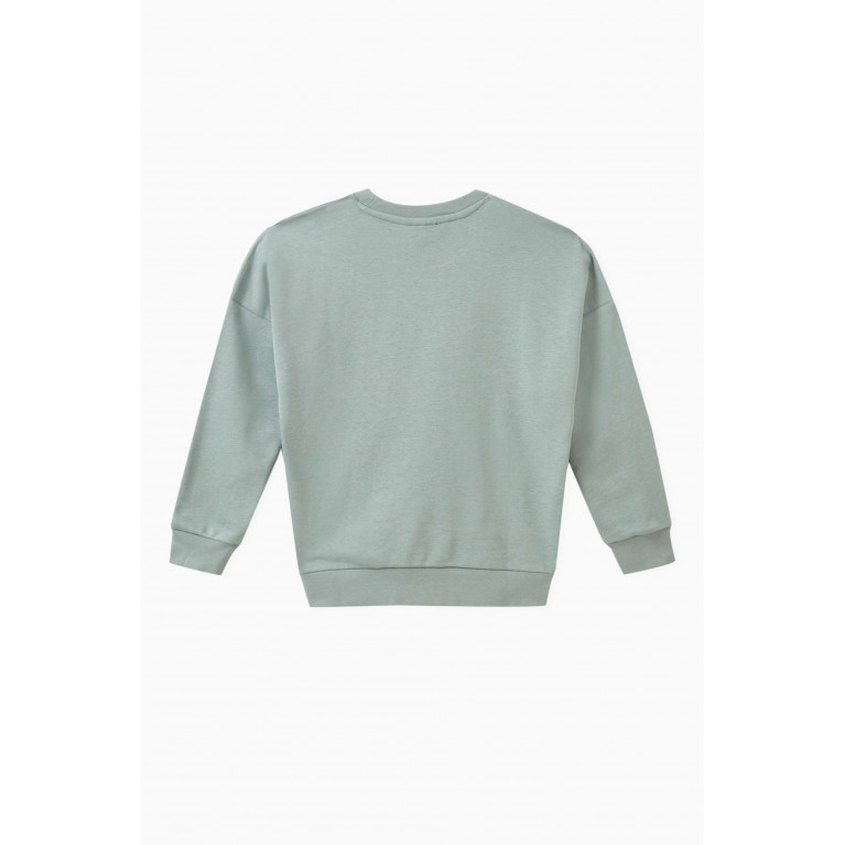 Adidas - Trefoil Logo Sweatshirt in Cotton-blend