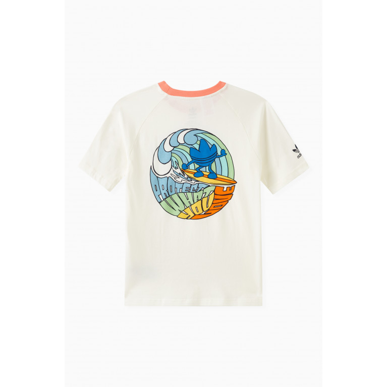 adidas Originals - Graphic-print T-shirt in Cotton
