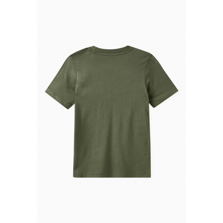 adidas Originals - Camouflage Logo T-shirt in Cotton