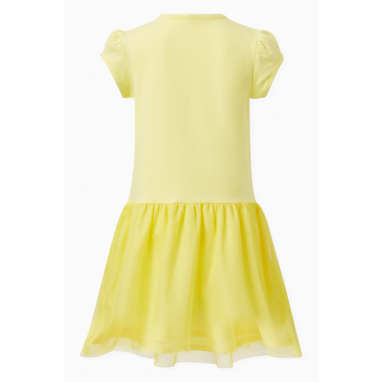 Name It - Minnie Mouse Dress in Cotton & Tulle Yellow
