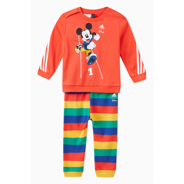 adidas Originals - x Disney Mickey Mouse Jogger Set in Cotton Blend