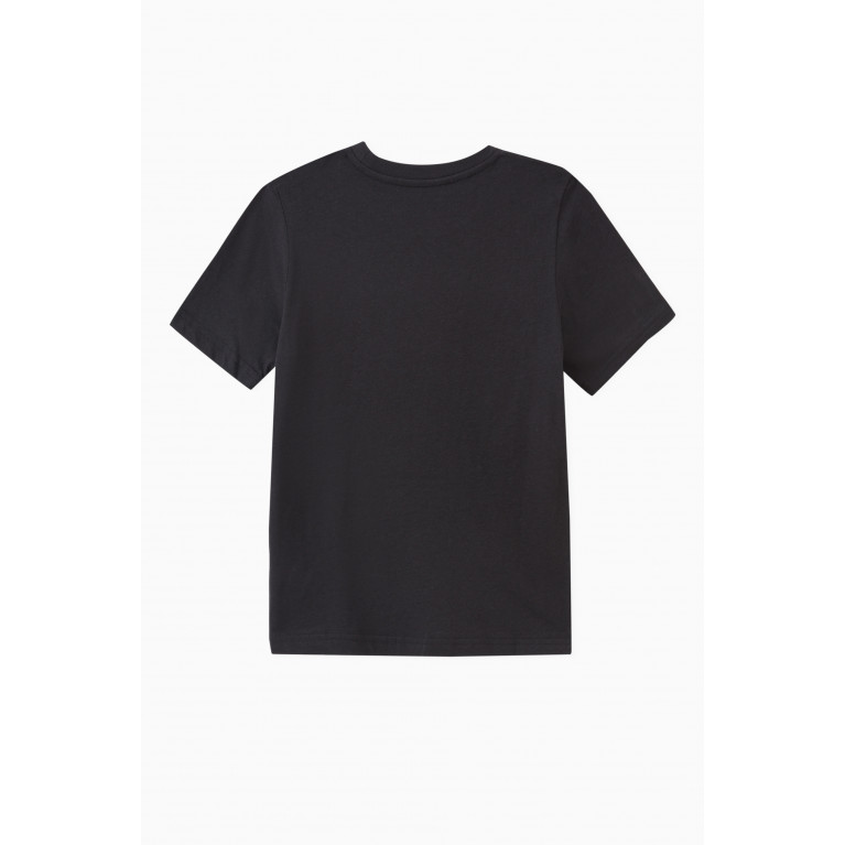 adidas Originals - Trefoil Logo Print T-Shirt in Cotton Jersey