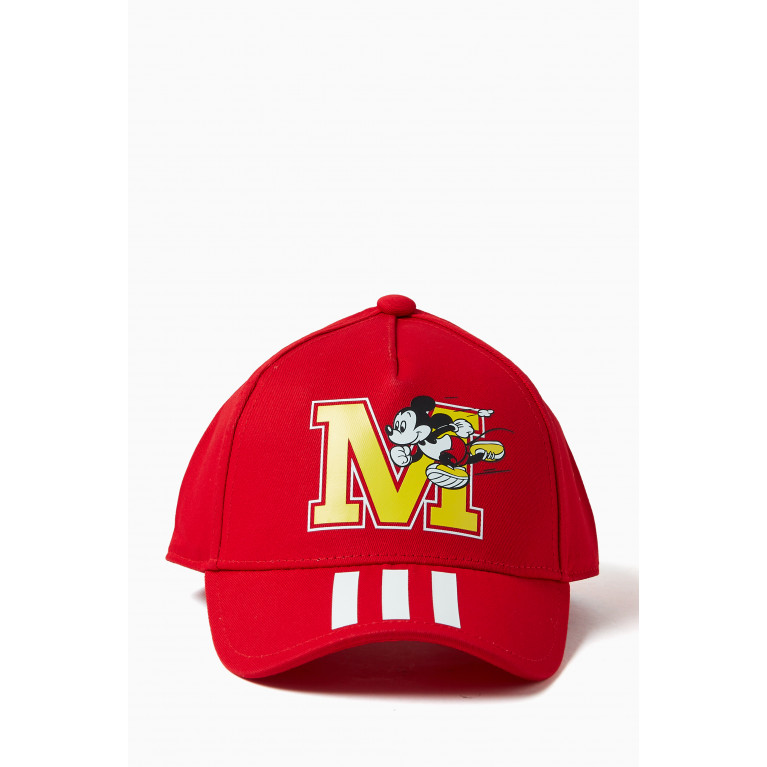 adidas Originals - x Disney Mickey Mouse Cap in Cotton Twill