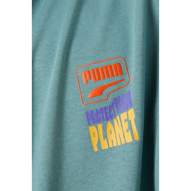 PUMA Select - Downtown Graphic T-shirt in Recycled Cotton Blend