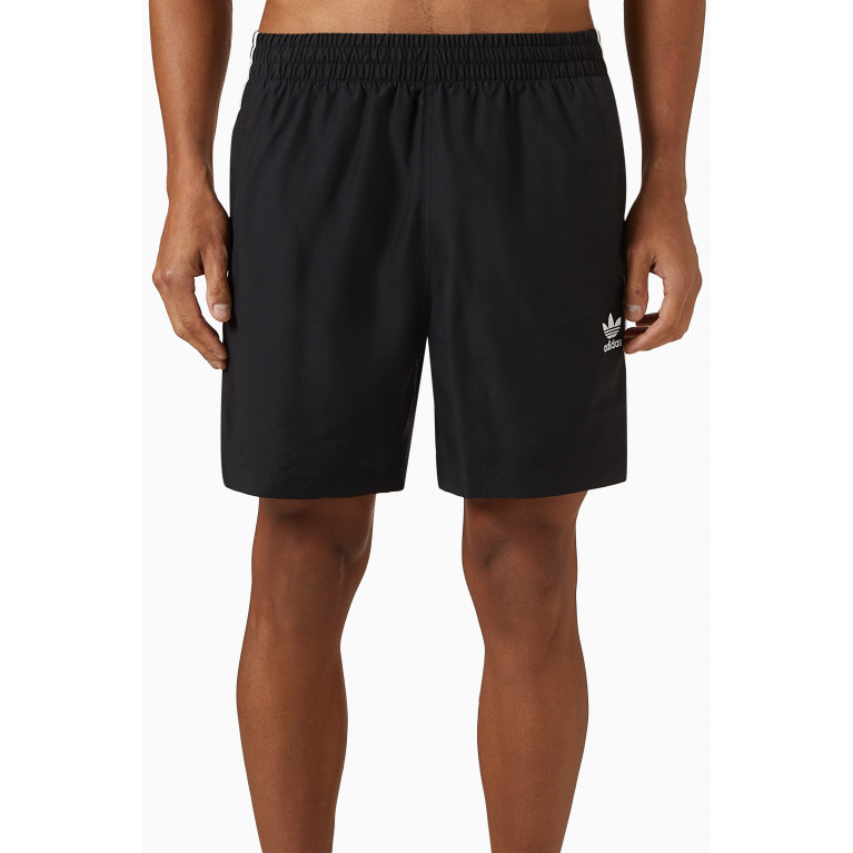 adidas Originals - Adicolor Stripe Swim Shorts in Nylon