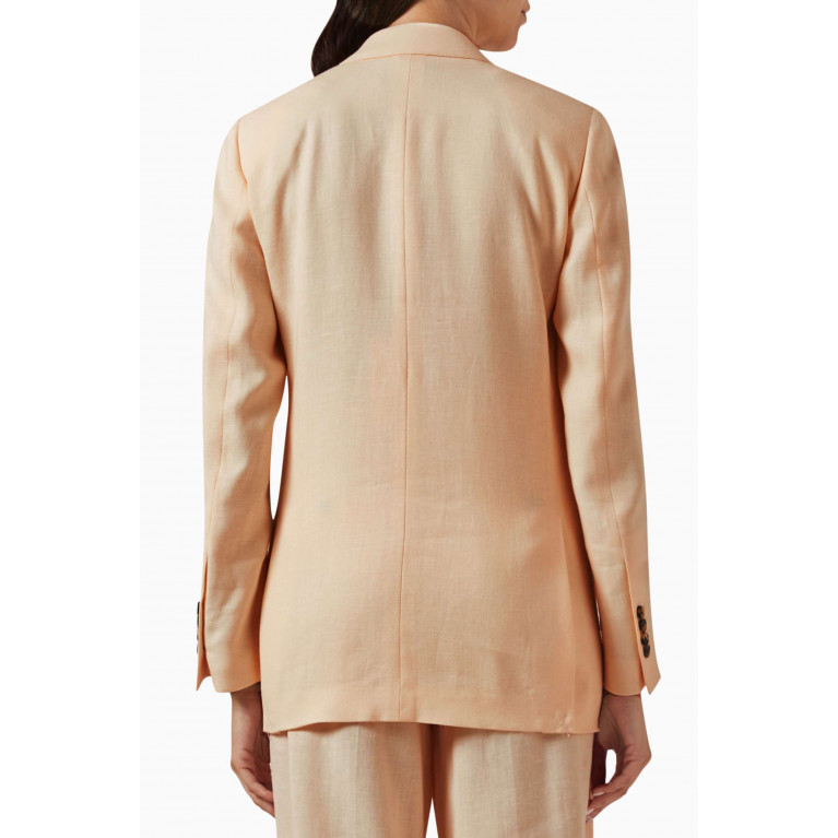 Loro Piana - Aurora Double-breasted Jacket in Wool & Linen-blend