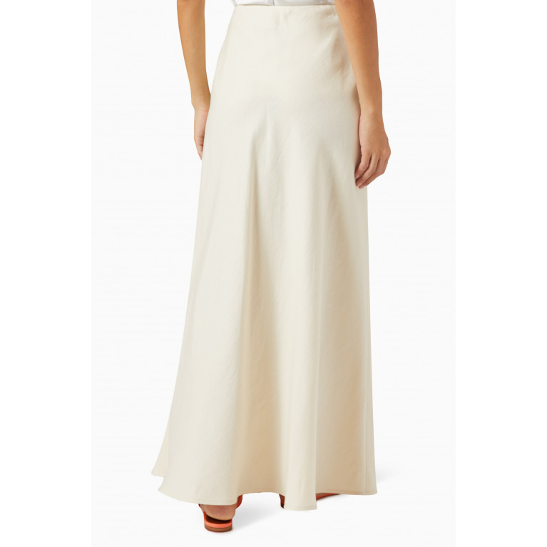 Loro Piana - Wrap Maxi Skirt in Linen
