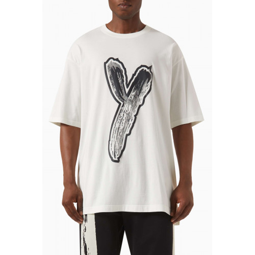 Y-3 - Logo T-shirt in Cotton