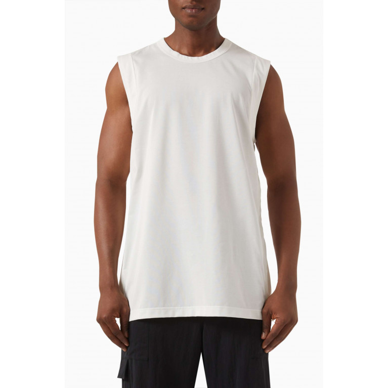 Y-3 - Tank Top in Cotton Jersey