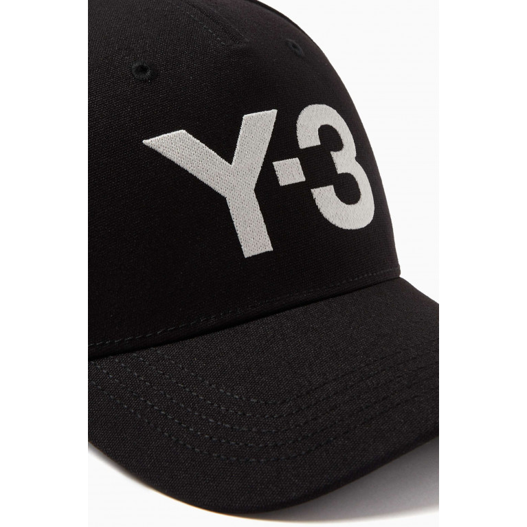 Y-3 - Y-3 Logo Cap in Cotton-blend Twill