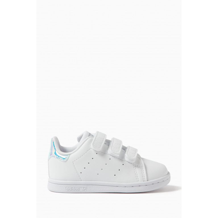adidas Originals - Double Velcro Stan Smith Sneakers in Faux Leather