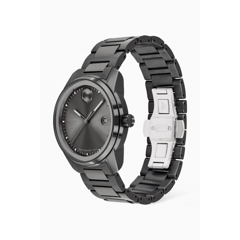 Movado - Bold Verso Quartz Stainless Steel Watch, 42mm